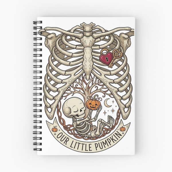 Item preview, Our Little Pumpkin Skeleton Pregnancy Reveal designed and sold by designwiss.