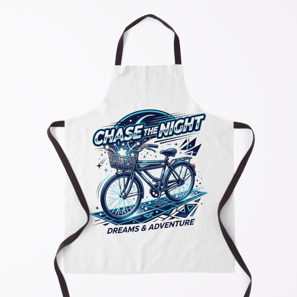 Item preview, Chase The Night Retro Neon Bicycle Adventure Art designed and sold by Sanan Israyilli.