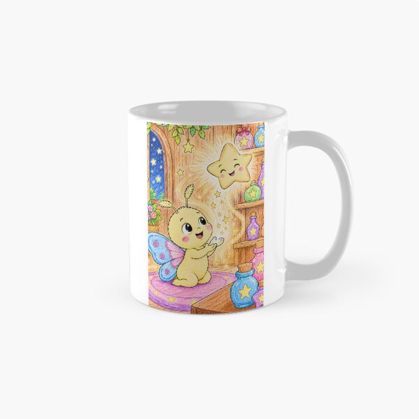 Item preview, Pöttöm and the Little Star in the Star Room – Magical Story Scene designed and sold by Little Joys Art.