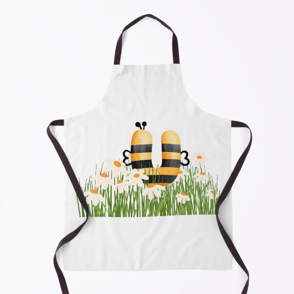 Item preview, Cute Bee Letter U Floral Alphabet Design designed and sold by Mazza-mazza.