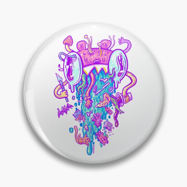 Item preview, Pastel Goth Monster Vomit Slime designed and sold by Nate Bear.