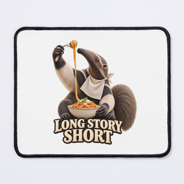 Item preview, Long Story Short Anteater designed and sold by TrendTribeTP.