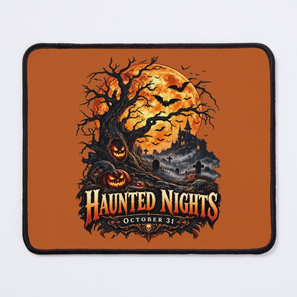 Item preview, Gothic Haunted Moon Halloween Night designed and sold by PrintBreeze.