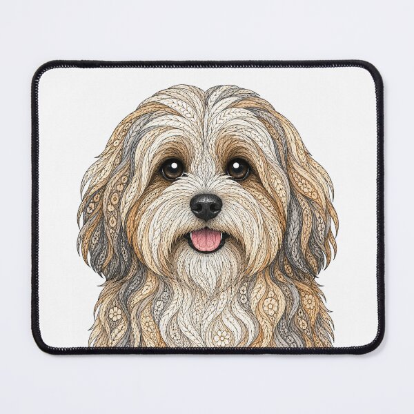 Item preview, Intricate Havanese designed and sold by PaintedbyCarol.