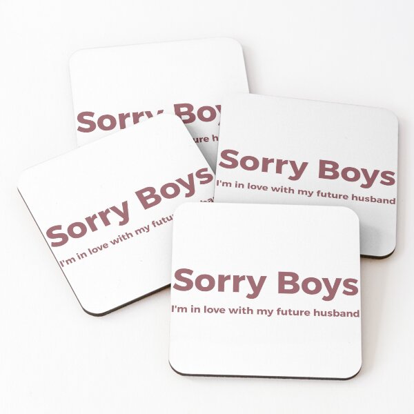 Item preview, Sorry Boys I'm In Love With My Future Husband Funny Relationship Typography designed and sold by PIXeez⭐️⭐️⭐️⭐️⭐️.