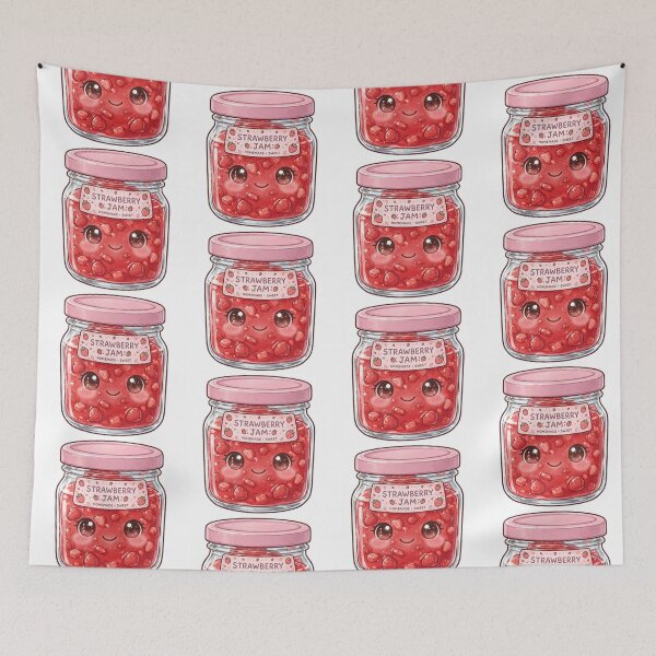 Item preview, Strawberry Jam designed and sold by priyankajustine.