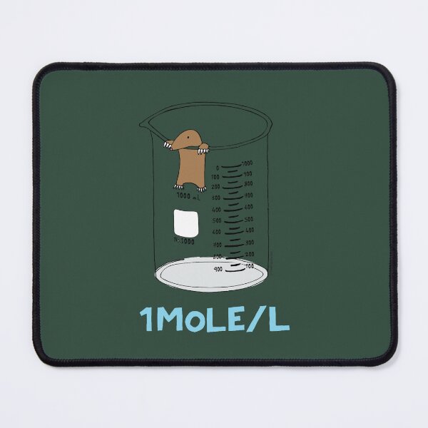Item preview, Chemistry 1 Mole per Litre for Mole or Avogadro's Day Essential T-Shirt designed and sold by CuTeesShirtse.