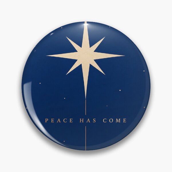 Item preview, Peace Has Come – Modern Christian Christmas Greeting Card designed and sold by astersgraphics.