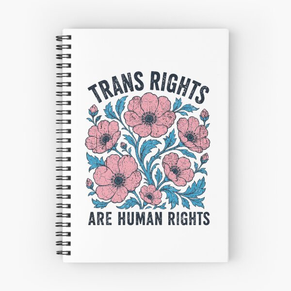 Item preview, Trans Rights Are Human Rights Floral Botanical Vintage LGBTQ Pride Aesthetic designed and sold by JapanAnimeS3.