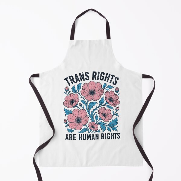 Item preview, Trans Rights Are Human Rights Floral Botanical Vintage LGBTQ Pride Aesthetic designed and sold by JapanAnimeS3.