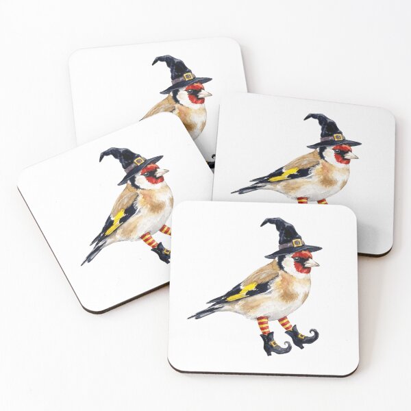 Item preview, European Goldfinch Witch designed and sold by Tiffany Roy.