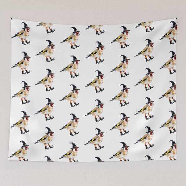 Item preview, European Goldfinch Witch designed and sold by Tiffany Roy.