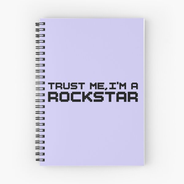 Item preview, Trust Me I’m a Rockstar – Bold Typography Sticker designed and sold by tviyluv.