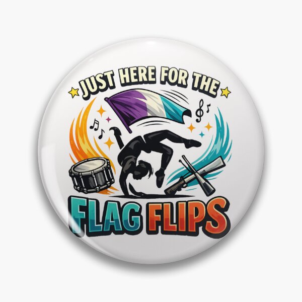 Item preview, Just Here for the Flips - Funny Acrobatics Tumbling designed and sold by SidTastic .