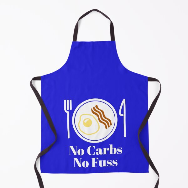 Item preview, No Carbs No Fuss – Funny Keto and Intermittent Fasting Design for Low‑Carb Lovers designed and sold by stevenwoodcock.