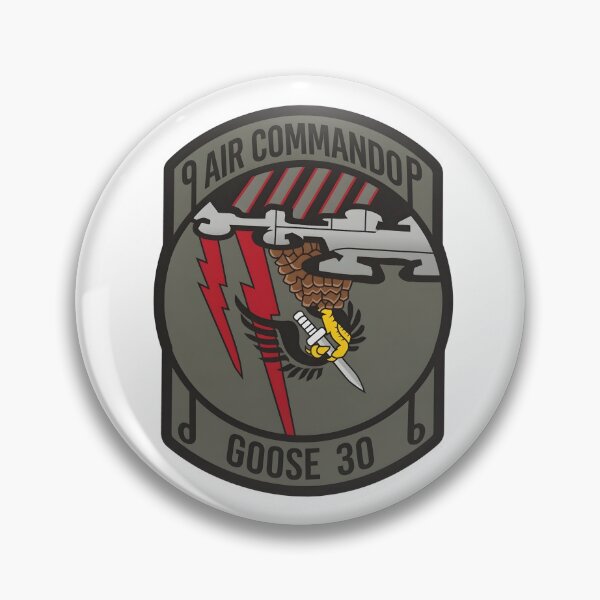 Item preview, USAF 9th Special Operations Squadron Goose 30 Patch    designed and sold by CharlieDesings.