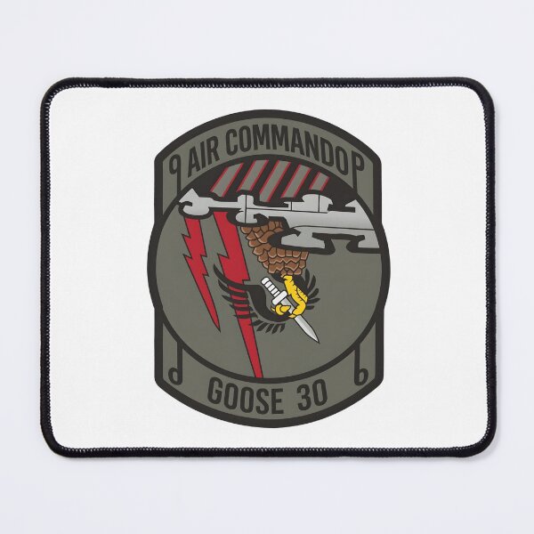 Item preview, USAF 9th Special Operations Squadron Goose 30 Patch designed and sold by CharlieDesings.
