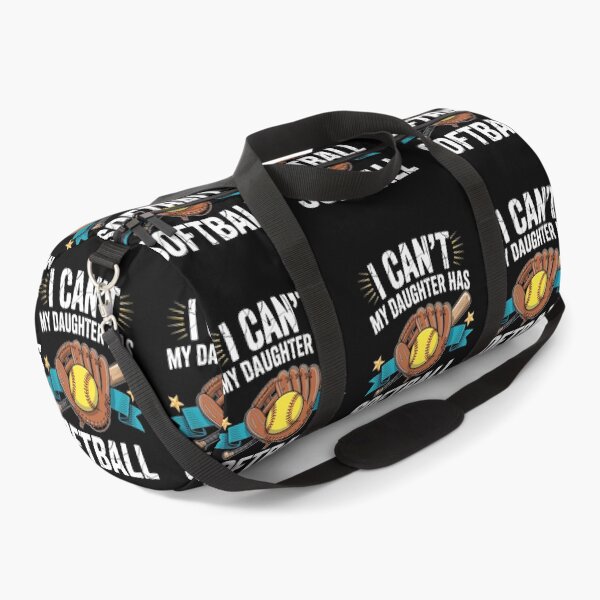 Item preview, I CAN’T MY DAUGHTER HAS SOFTBALL designed and sold by jkrphoto.