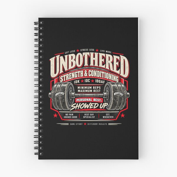 Item preview, Unbothered Strength & Conditioning – Personal Best: Showed Up designed and sold by chamlogic.