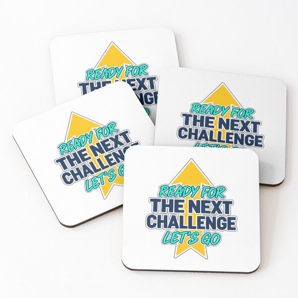 Item preview, Ready for the Next Challenge – Motivational Growth Mindset Quote designed and sold by Apex Designs.