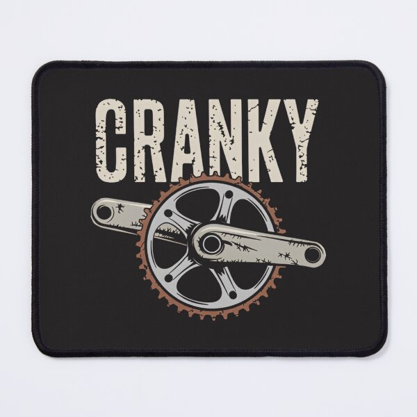 Item preview, Cranky Funny Cycling Bicycling Design for Bike Enthusiasts and Humor Lovers designed and sold by BorreArt.