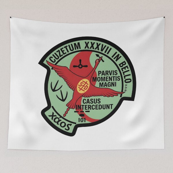 Item preview, USAF 37th Air Rescue Squadron Cuzetum XXXVII In Bello Patch    designed and sold by CharlieDesings.
