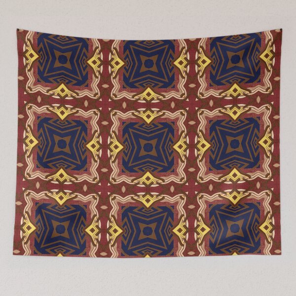 Item preview,  Butler's Pantry Art Deco Pattern Design 6 designed and sold by Jenny Meehan Art Prints and Patterns  .