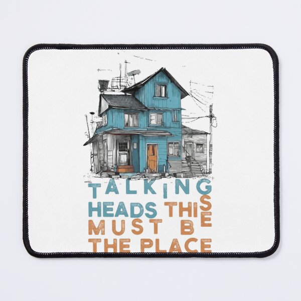 Item preview, Creative Hand Drawn Blue Suburban House Sketch designed and sold by TrautePfeiffer.