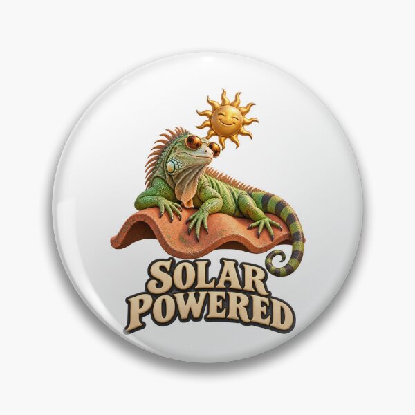 Item preview, Solar Powered Iguana designed and sold by TrendTribeTP.