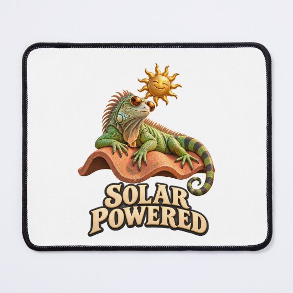 Item preview, Solar Powered Iguana designed and sold by TrendTribeTP.