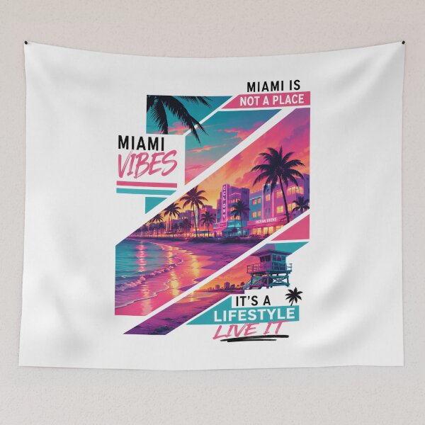 Item preview, Miami Vibes  designed and sold by KLERIKSTORE.