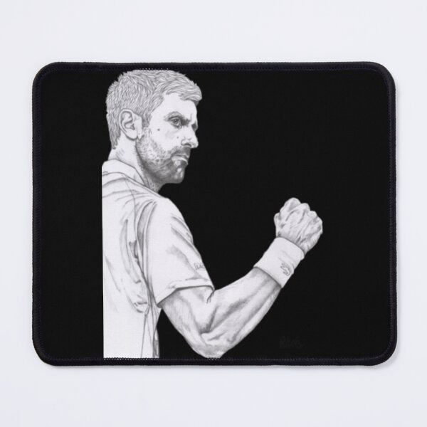 Item preview, Realistic Tennis Player Champion Pencil Sketch Art designed and sold by TrautePfeiffer.