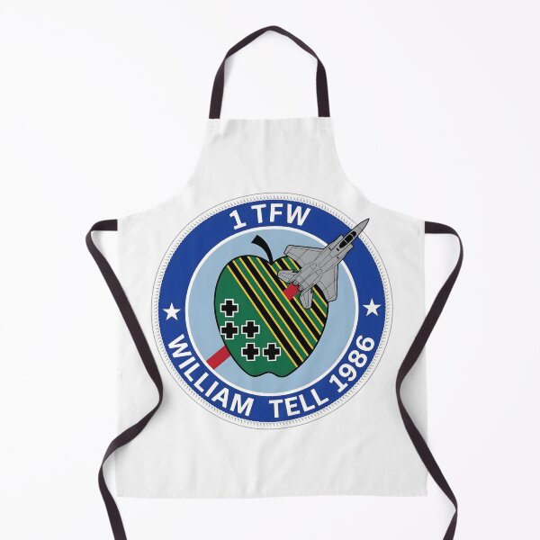 Item preview, USAF 1 TFW William Tell 1986 Patch    designed and sold by CharlieDesings.