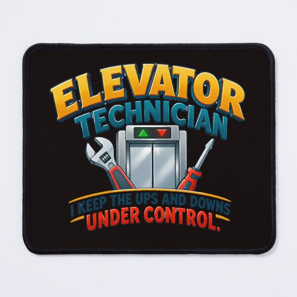 Item preview, Elevator Technician Humor – Keeping Every Floor Moving designed and sold by Tadeusz1.