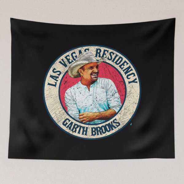 Item preview, Retro Style Fan Art Design Garth brooks Las Vegas Residensy  designed and sold by EuginaVasquez.