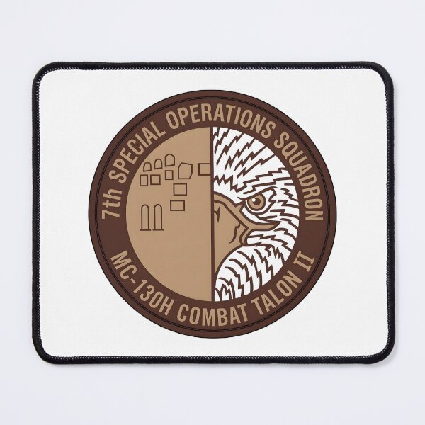 Item preview, USAF 7th Special Operations Squadron MC-130H Combat Talon II Patch designed and sold by CharlieDesings.