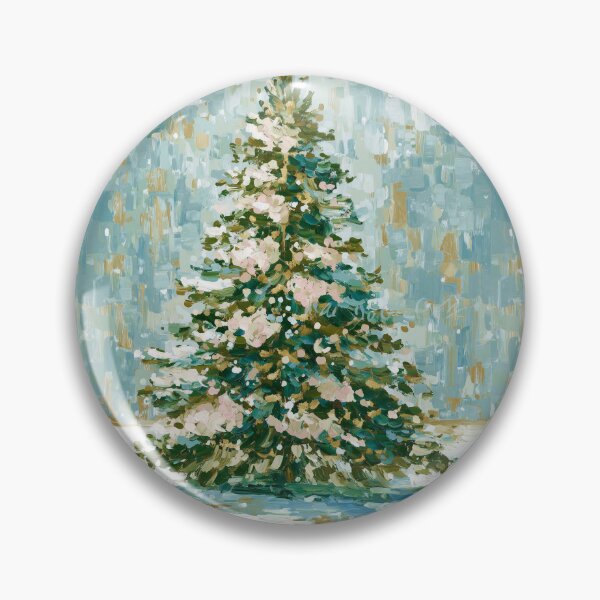 Item preview, Hand painted Christmas Tree card designed and sold by MendaciousMina.