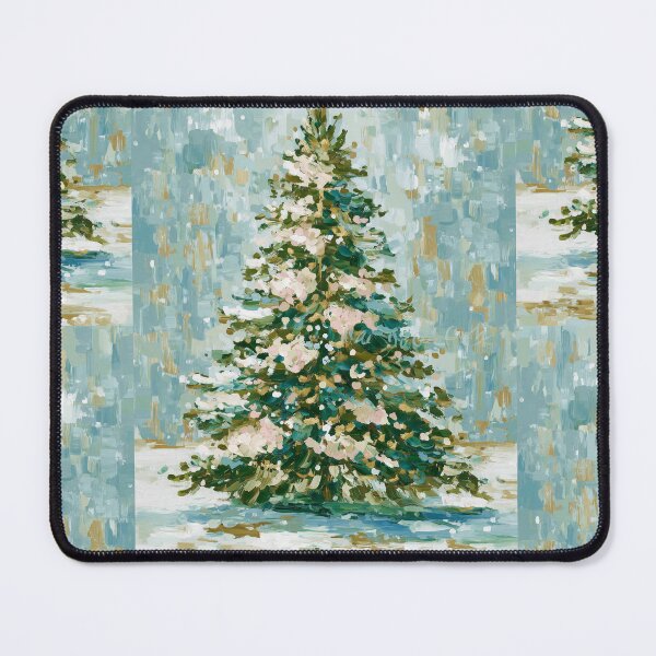 Item preview, Hand painted Christmas Tree card designed and sold by MendaciousMina.