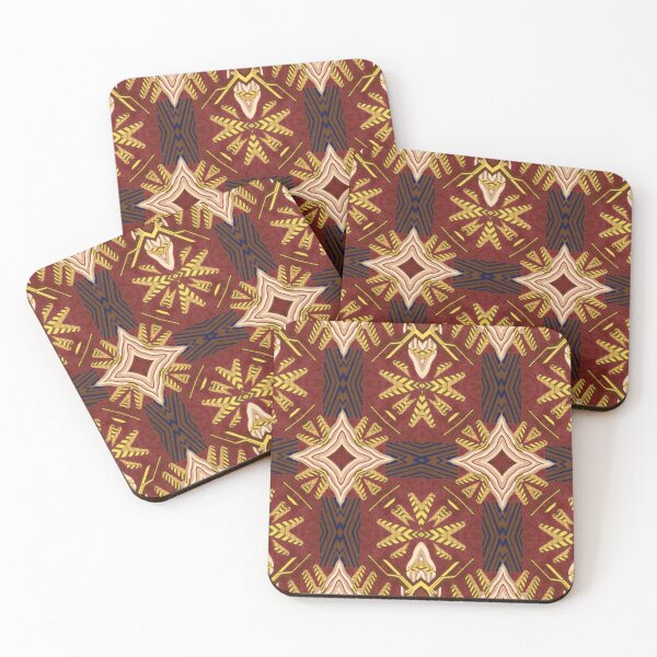 Item preview,  Butler's Pantry Art Deco Pattern Design 8 designed and sold by Jenny Meehan Art Prints and Patterns  .