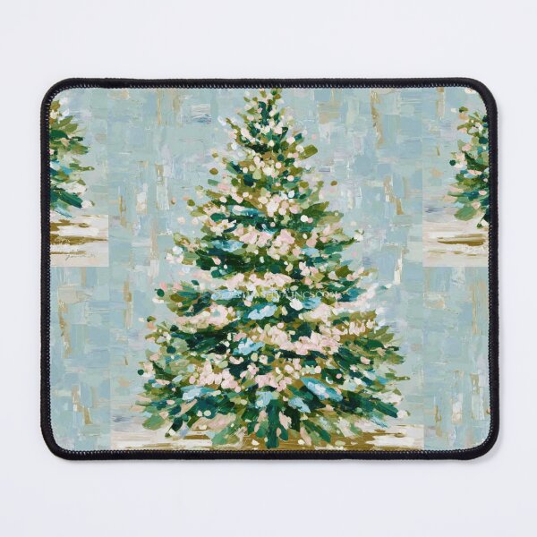 Item preview, Hand painted Christmas Tree card designed and sold by MendaciousMina.