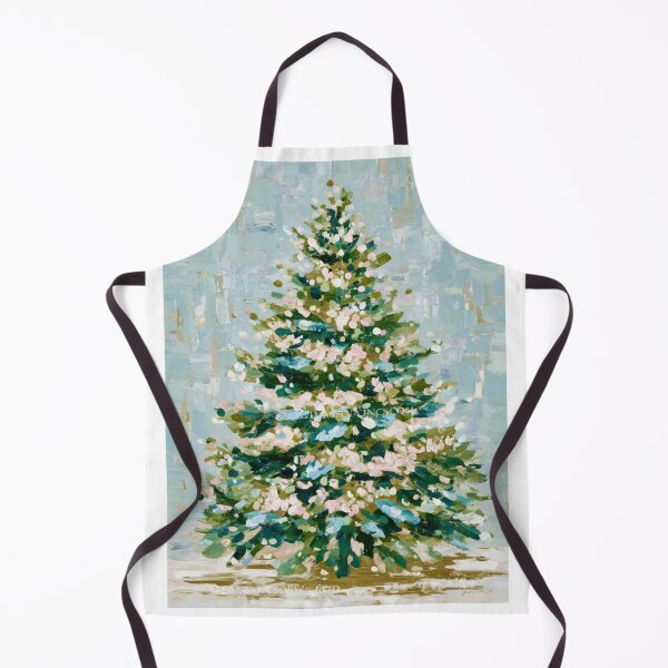 Item preview, Hand painted Christmas Tree card designed and sold by MendaciousMina.