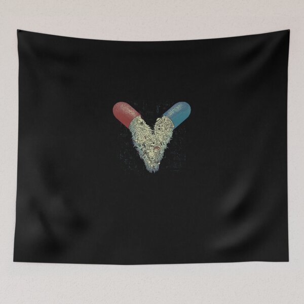 Item preview, Cyberpunk Split Medical Capsule Circuit Board Art designed and sold by TrautePfeiffer.