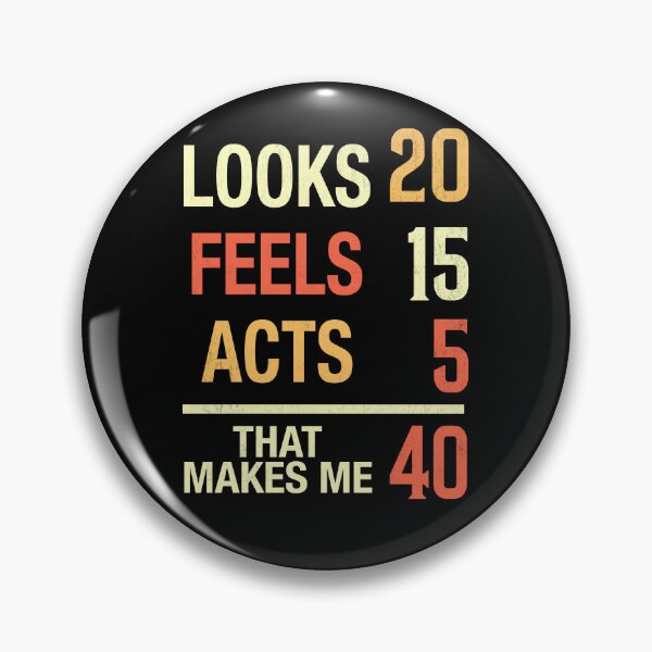 Item preview, Vintage 1986, Funny 40th Birthday Gift Distressed Gag Design designed and sold by FernaRoje.