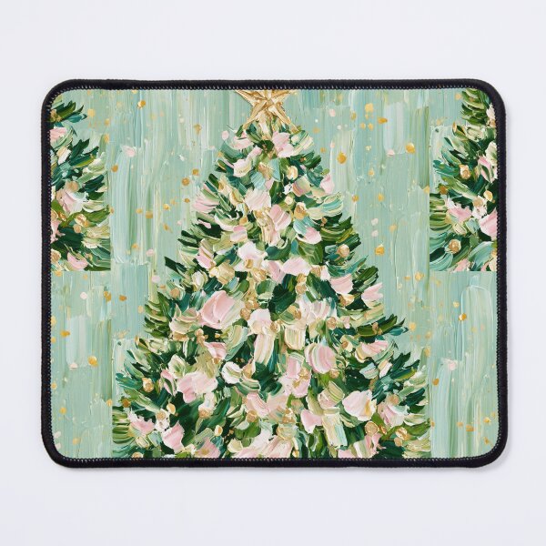 Item preview, Hand painted Christmas Tree card designed and sold by MendaciousMina.