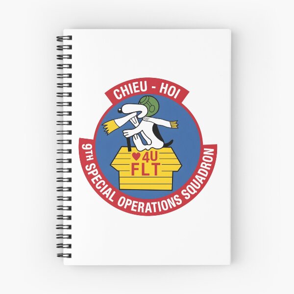 Item preview, USAF 9th Special Operations Squadron Chieu Hoi Flight 4U Patch    designed and sold by CharlieDesings.