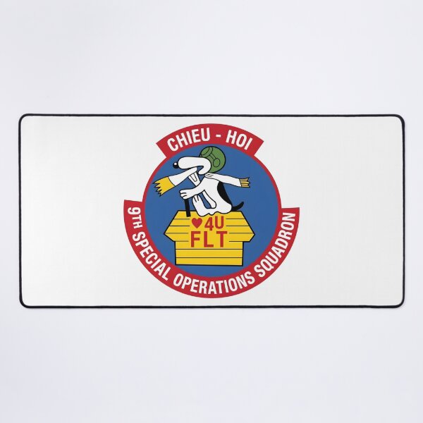 Item preview, USAF 9th Special Operations Squadron Chieu Hoi Flight 4U Patch    designed and sold by CharlieDesings.