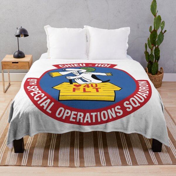Item preview, USAF 9th Special Operations Squadron Chieu Hoi Flight 4U Patch    designed and sold by CharlieDesings.