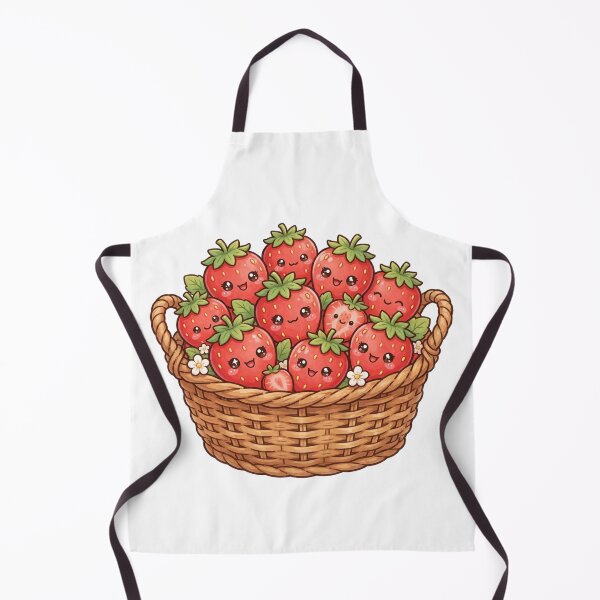 Item preview, Basket of cute strawberries designed and sold by priyankajustine.