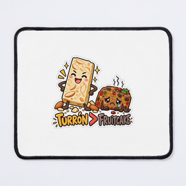 Item preview, Turrón > Fruitcake Funny Kawaii Spanish Nougat Food Rivalry designed and sold by yaney85.