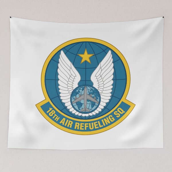 Item preview, USAF 18th Air Refueling Squadron Patch    designed and sold by CharlieDesings.